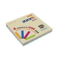 ราคา กระดาษโน้ต 3x3" พาสเทลคละสี (แพ็ค5เล่ม) สติก เอ็น 21574 (5004681)