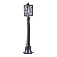 ราคา โคมไฟเสาสนาม 1 เมตร 1xE27 LUZINO รุ่น 0387-PL-1SS (BK) (Y020469)