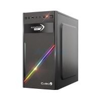 ราคา CUBIC เคสคอมพิวเตอร์ mATX Case รุ่น BOOMERANG RGB (NP) สีดำ (YD00389)