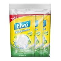 ราคา TEEPOL น้ำยาล้างจาน สูตรเลมอน พาวเวอร์ พลัส ขนาด 500 มล. (แพ็ค 3 ถุง) (0008790)