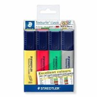 ราคา STAEDTLER ปากกาเน้นข้อความ 364 CWP4-X คละสี (แพ็ค4) (1010336)