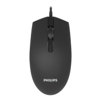 ราคา Philips Wired Mouse เมาส์ รุ่น SPK7204