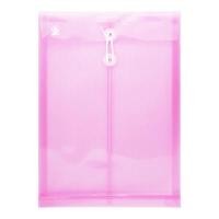 ราคา ORCA ซองพลาสติกผูกเชือกขยายข้าง F4 ชมพู (แพ็ค 12) (6093072)