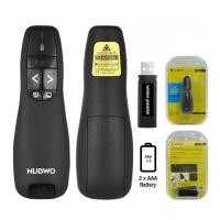 ราคา NUBWO พรีเซนเทชั่นรีโมท รุ่น NWL010 สี Black Angled (4096537)
