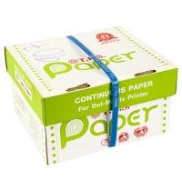 ราคา T.K.S. กระดาษต่อเนื่อง ไม่มีเส้น ขนาด 9.5x11 นิ้ว 3 ชั้น แพ็ค 500 ชุด/กล่อง (5040460)