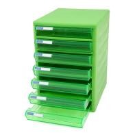 ราคา ORCA ตู้เอกสาร 7 ชั้น รุ่น TCB-7 โครงเขียว ลิ้นชักเขียวใส (6290240)