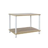 ราคา ชั้นวางของ 2 ชั้น แน็กส์ เฟอร์นิชิ่ง N-32 สีขาว-โซลิค 30x 60 x 43 ซม. (A015346)