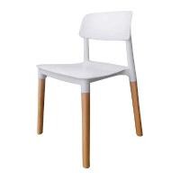 ราคา เก้าอี้อเนกประสงค์ขาไม้ KASSA รุ่น 1561B-W สีขาว (Y077462)