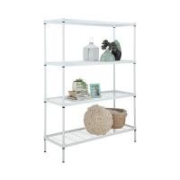 ราคา INDEX LIVING MALL ชั้นวางของ 4 ชั้น รุ่นไวร์เน็ท ขนาด 120 ซม. - สีขาว (Y082940)