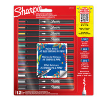 ราคา SHARPIE ปากกามาร์คเกอร์พู่กัน รุ่น ACRYLIC คละสี (แพ็ค 12) (1095081)