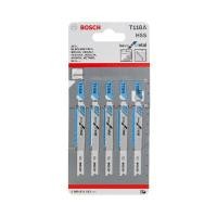 ราคา ใบเลื่อยจิ๊กซอว์ตัดโลหะแบบตรง BOSCH T118A รุ่น 2608631013 (แพ็ก 5 ชิ้น) (Y040899)
