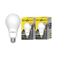 ราคา ENRICH หลอดไฟ LED BULB 9W รุ่น TRIO เปลี่ยนแสงได้ 3 สี (แพ็ค 2) (YC05807)