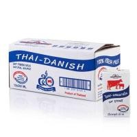ราคา THAI-DENMARK นม UHT รสจืด ขนาด 250 มล. แพ็ค 12 กล่อง (0097965)