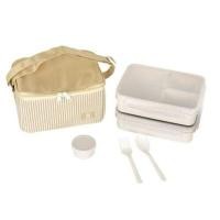 ราคา DOUBLE LOCK ชุดกระเป๋ากล่องอาหาร รุ่น 49316 คละสี (0098014)