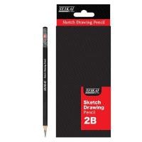 ราคา SEIKAI ดินสอสเก็ตซ์ รุ่น SE2800-2B ความเข้ม 2B (กล่อง 12 แท่ง) (1095048)