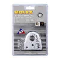 ราคา หูช้างเหล็ก กุญแจคล้อง SOLEX รุ่น 69 ขนาด 69 มม. สีสเตน (Y035516)