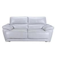 ราคา INDEX LIVING MALL โซฟาหนังแท้ 2 ที่นั่ง รุ่นโซปราโน่ สีเทา (YA25258)