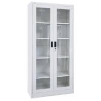 ราคา MEDILA ตู้เอกสารบานเปิด กระจก รุ่น SH0032WH สีขาว ขนาด 85x40x180 ซม จัดส่งพร้อมประกอบ (YB51200)