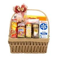 ราคา OFM กระเช้าของขวัญ NY2026 No.2 รวมขนมและเครื่องดื่มหลากหลายชนิด (0099898)