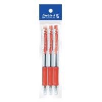 ราคา ปากกาลูกลื่น Double A Tritouch แดง 0.7มม.(แพ็ค3ด้าม) (1093199)