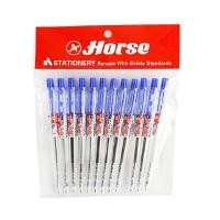 ราคา HORSE ปากกาลูกลื่น รุ่น H-901 หมึกสีน้ำเงิน ขนาด 0.7 มม. (แพ็ค 12 ด้าม) (1093811)