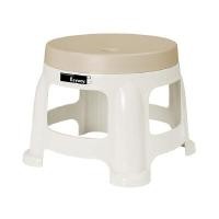 ราคา KEYWAY เก้าอี้ทรงเตี้ย ลายจุด รุ่น RC611 สีครีม (A021181)