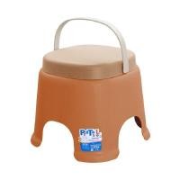 ราคา KEYWAY เก้าอี้ทรงเตี้ย มีหูหิ้ว รุ่น MT310 สี Pink Orange (A021188)