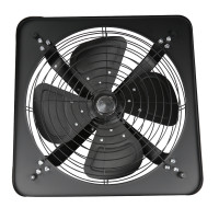 ราคา YUSHI พัดลมระบายอากาศติดผนังตะแกรงหน้า-หลัง รุ่น YUS-FAD50-4 สีดำ ขนาด 20 นิ้ว (YA04801)