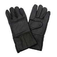 ราคา ถุงมือซ้อมดับเพลิง บุซับใน รุ่น GLD-F12 ยาว 12 นิ้ว ผลิตจากหนังเฟอร์นิเจอร์ สีดำ (YA22298)