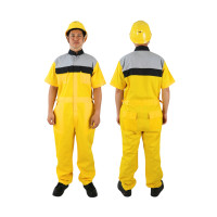 ราคา MAPLE SAFETY ชุดหมีแขนสั้น OS-01 สีเหลือง Size XL (YD01232)