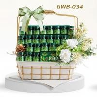 ราคา BASKETEER กระเช้าของขวัญ BRANDS BK-382-L 39มล./22ชิ้น ขนาด 35x25x42ซม. ตกแต่งดอกไม้ประดิษฐ์ (YD01878)