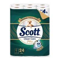 ราคา SCOTT กระดาษชำระ รุ่น คลีนแคร์ พลัส (แพ็ค 24 ม้วน) (0A00168)