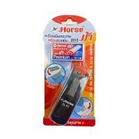 ราคา HORSE เครื่องเย็บกระดาษ+ลวดเย็บ 10-1M คละสี รุ่น H-11 (2092275)