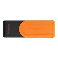 ราคา KINGSTON แฟลชไดรฟ์ DataTraveler Exodia รุ่น DTXS ความจุ 256GB สีดำ-ส้ม (4096672)