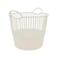 ราคา ตะกร้ามีหูจับทรงกลมสูง Hotaru สีครีม Kassa Home BQ-2041 ชิ้น (YD05885)