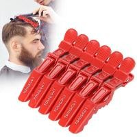 ราคา TONI&GUY กิ๊บปากจระเข้ แบบติดแน่น แพ็ค 6 ตัว ผิวเรียบมัน ขนาดยาว 11 ซม. ปากกว้าง 85 องศา ไม่เลื่อนหลุด ไม่กินเส้นผม ปรับระดับตามปริมาณเส้นผมได้ มุมปากโค้งมน ผลิตจากวัสดุคุณภาพเกรด A - สีแดง (Y0669