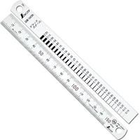 ราคา SHINWA แผ่นเช็คขนาดรอยร้าว แบบไม้บรรทัด 58698 (Y017519)