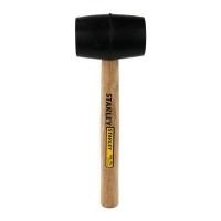 ราคา ค้อนยาง ด้ามไม้ STANLEY รุ่น 57-527 ขนาด 450 กรัม สีดำ (Y036297)