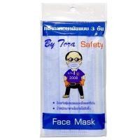 ราคา หน้ากากอนามัย 3ชั้น สีฟ้า P.6 ชิ้น 6 แพ็ค (Y085359)