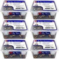 ราคา สกรู ป/ส ยึดกระเบื้องลอนคู่ โครงเหล็ก BY TORA 10x2-1/2"(65mm.) 100EA 6 กล่อง (Y089888)