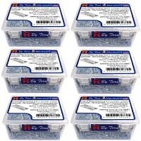 ราคา สกรูปลายผ่ายึดไม้ฝาแปไม้ BY TORATF 7x32mm. 500EA 6 กล่อง (Y090224)