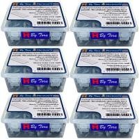 ราคา สกรู ป/ส ยึดหลังคาซ้อนเมทัลชีท โครงเหล็ก BYTORA #10x1"(25mm.) 100EA 6 กล่อง (Y090214)