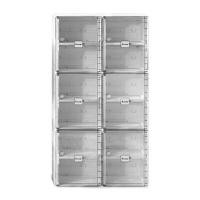 ราคา KASSA HOME กล่องใส่รองเท้า 2 แถว 6 ชั้น รุ่น S2-S12-D6(C) ขนาด 53x34x99 ซม. (YC07638)