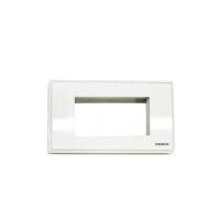 ราคา SIEMENS ฝา 1 ช่อง รุ่น DELTA RELFA ขนาด 120 มม. วัสดุโพลีคาร์บอเนต สีขาว (YD04818)