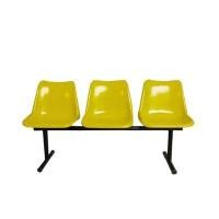 ราคา ICONIC เก้าอี้แถวพักคอย ที่นั่งพลาสติกโพลี 3 ที่นั่ง รุ่น WT-3 ขนาด 150.5x52x77 ซม. (YD07514)
