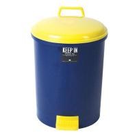 ราคา ถังขยะมีฝาปิด (18 ลิตร) คีปอิน RW9085 สีน้ำเงิน (0320653)