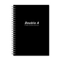 ราคา สมุดสันห่วง Double A Professional B5 70แกรม (60แผ่น) ดำ (5004633)