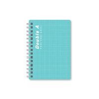 ราคา DOUBLE A สมุดสันลวด A5 70 แกรม สีเขียว (100 แผ่น/เล่ม) (5005902)