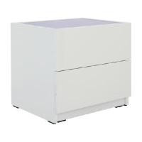 ราคา INDEX LIVING MALL ตู้ข้างเตียง รุ่นบลัง สีขาว ขนาด 50 ซม. (YA28011)