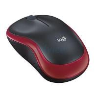 ราคา LOGITECH เมาส์ไร้สาย รุ่น M185R สีดำ/แดง (YC62747)